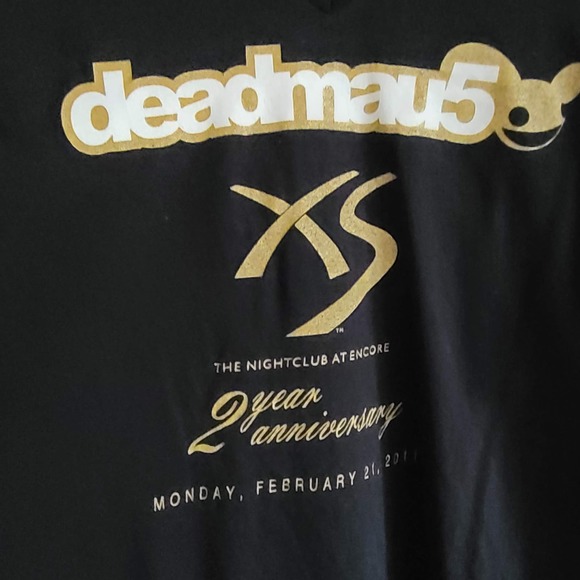 DEADMAU5 Graphic Tee The Nightclub at Encore Beach Club Las Vegas‎ Unisex Large - Picture 3 of 9